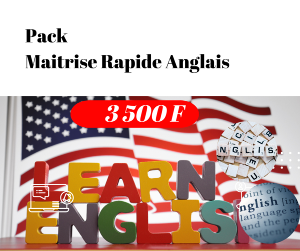 Pack Maitrise rapide de l'anglais